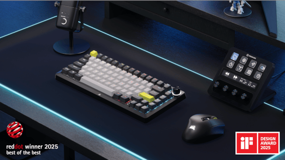 CORSAIR przedstawia klawiaturę ramową MAKR 75 i CORSAIR Web, połączenie świata gamingowej doskonałości z klawiaturami do samodzielnej personaliza cji: MAKR 75 Image1