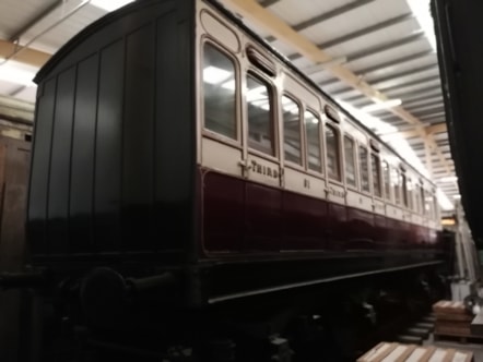 Taff Vale Railway 1st/3rd carriage no.51.