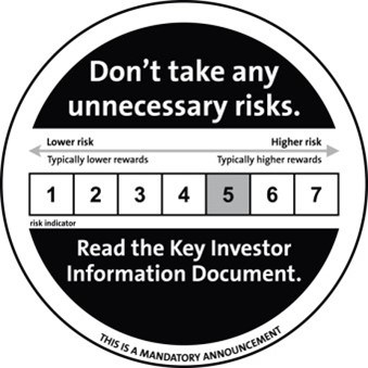 Don't take any unnecessary risks. Read the Key Investor Information Document - Risk 5