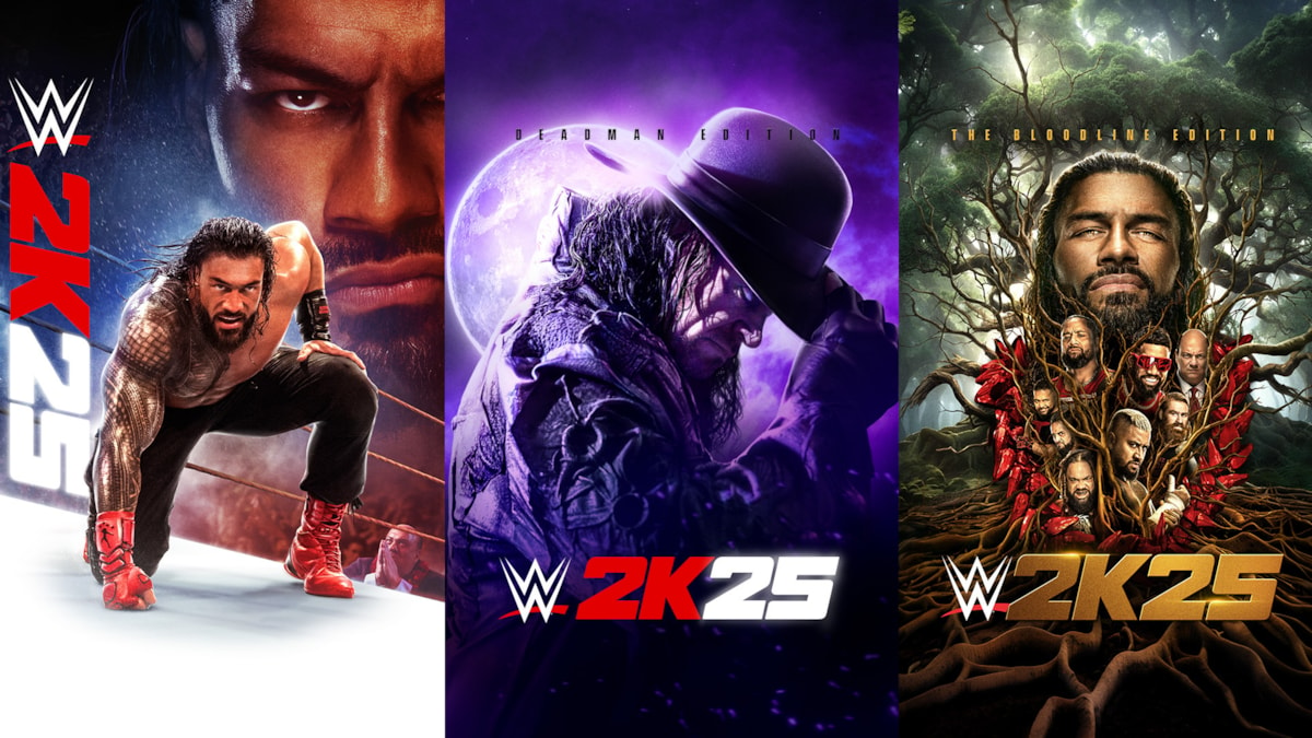 WWE 2K25 Diseño portadas