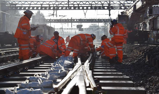 Network Rail successfully delivers £85 million of Christmas upgrades to benefit passengers: Shenfield Junction Remodelling- Crossrail