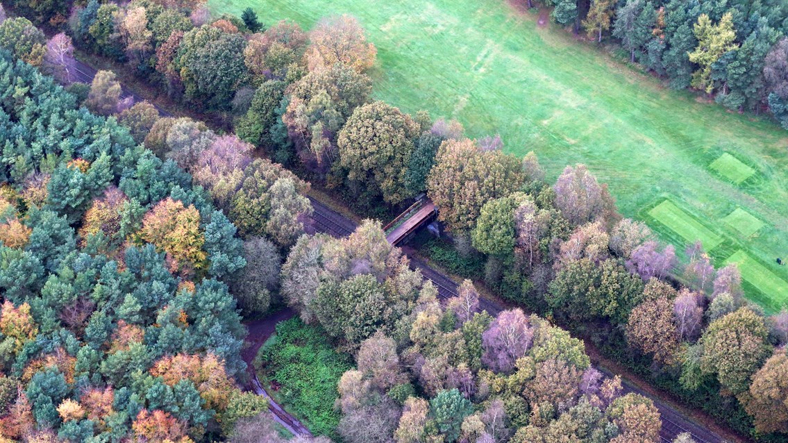 Beaconsfield bridge aerial 2