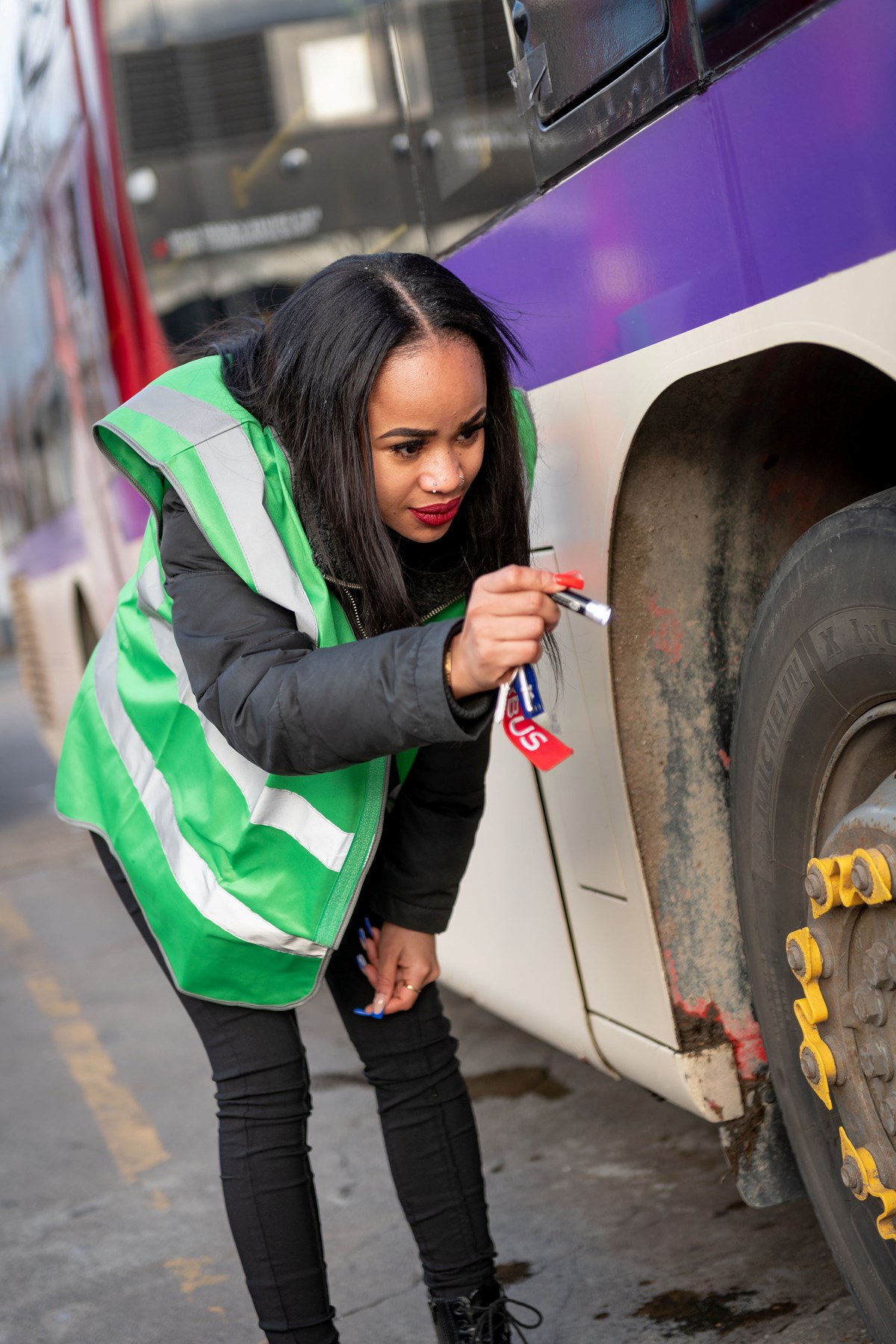 Apprentice Bus Driver, Chelsea Dash, Camberwell Bus Academy 2