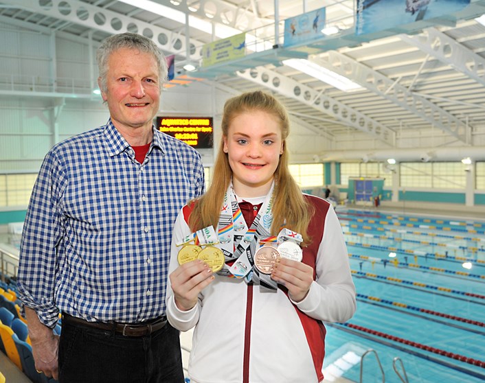 Leeds swimmer hits the heights at Commonwealth Youth Games: layla.black.jpg