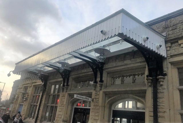 Lancaster station canopy