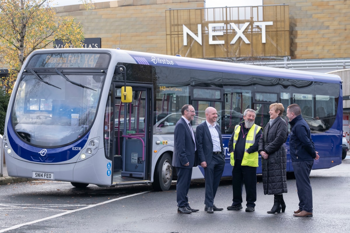First Bus X43 launch 1