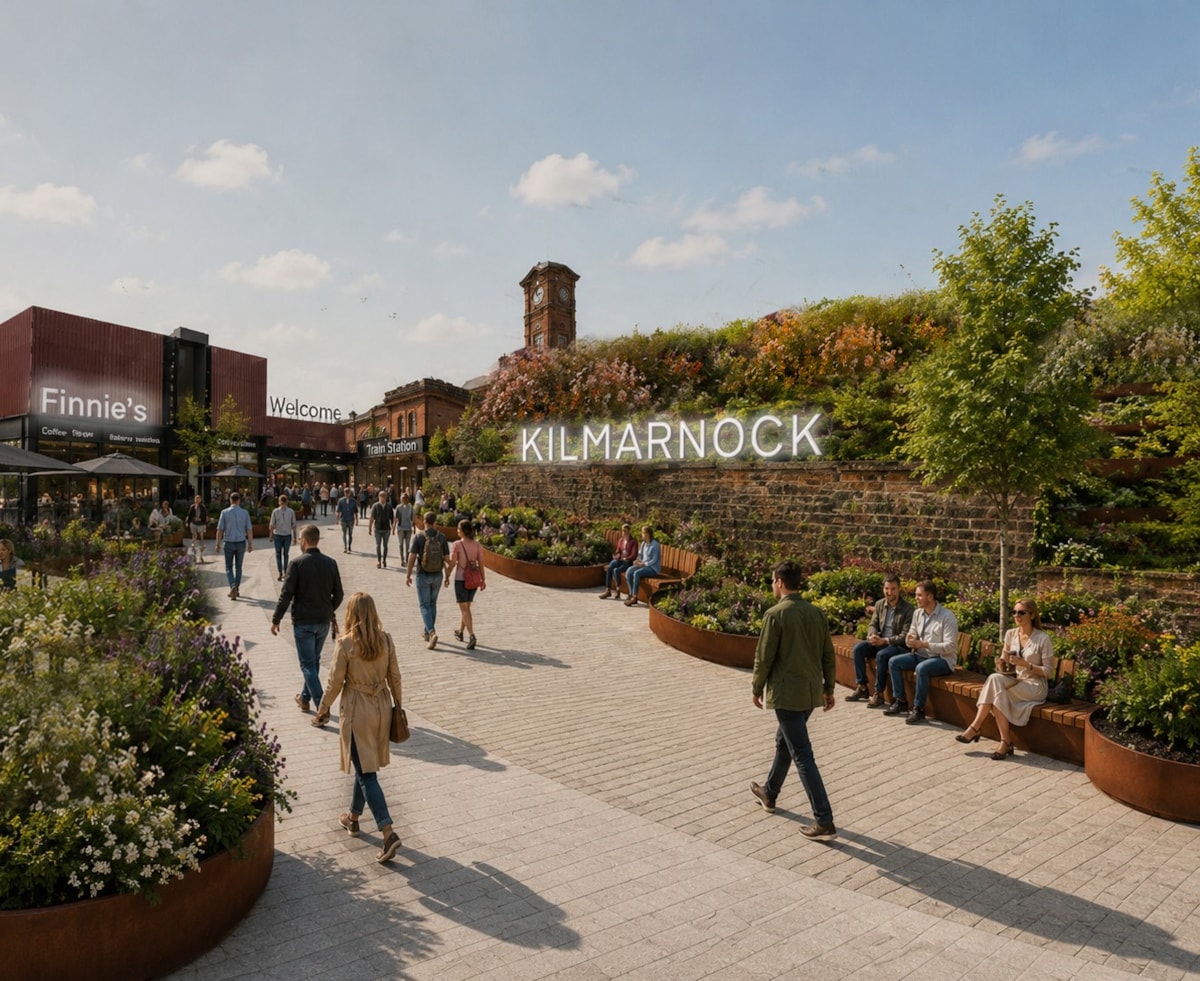 Image 01 Kilmarnock Train Station Proposals