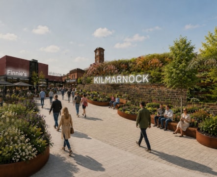 Image 01 Kilmarnock Train Station Proposals
