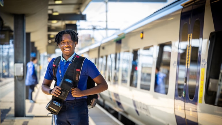 Northern conductor sharing passion for the railway with thousands of TikTok followers to 'bring different people in'