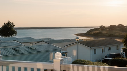 Caravan sea view at Littlesea