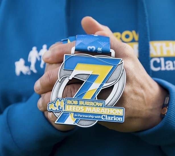 On your marks and get set for the Rob Burrow Leeds Marathon: medal