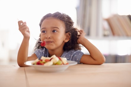 Child and food