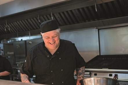 Chef at Seton Sands