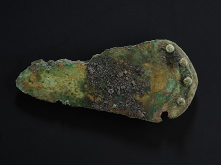 Bronze Age dagger from the Rameldry assemblage. Image ©  National Museums Scotland