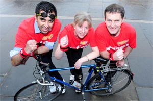 Sports Relief 2014: Shona Robison, Minister for Commonwealth Games and Sport was joined by Humza Yousaf, Minister for External Affairs and International Development, and Michael Matheson, Minister for Public Health to announce £1.5 million for the Legacy 2014 Scottish Sport Relief Home and Away Programme and to encourage people to take part in the Sainsbury’s Sport Relief events this weekend.
