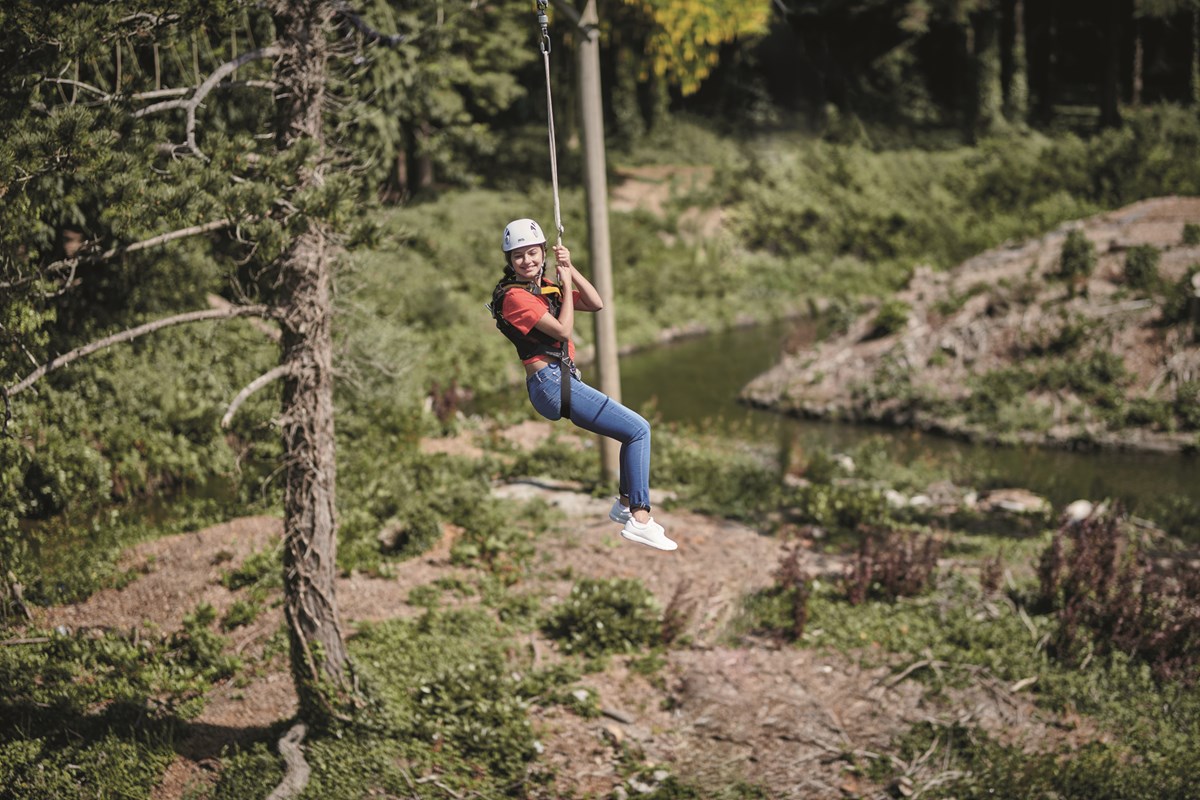 Aerial Adventure at Hafan y Môr