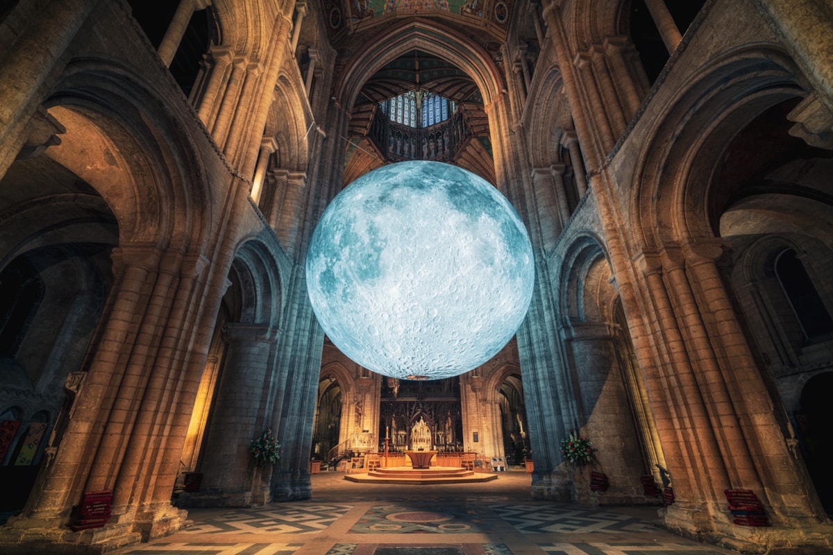 Museum of the Moon by Luke Jerram. Ely Cathedral, UK, 2019. Photo (c) James Billings (1) (1)