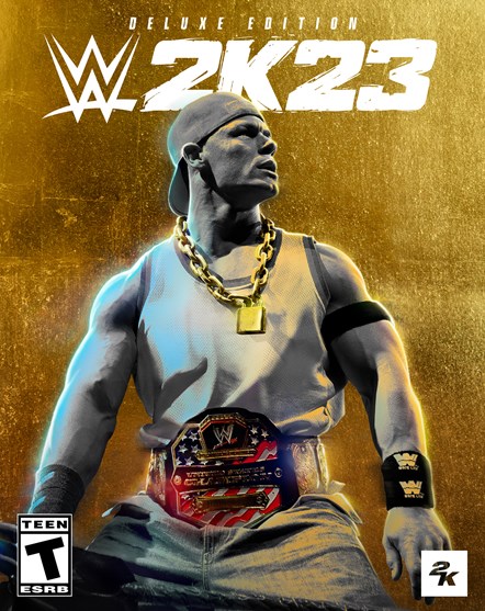 WWE 2K23 Deluxe Edition Key Art