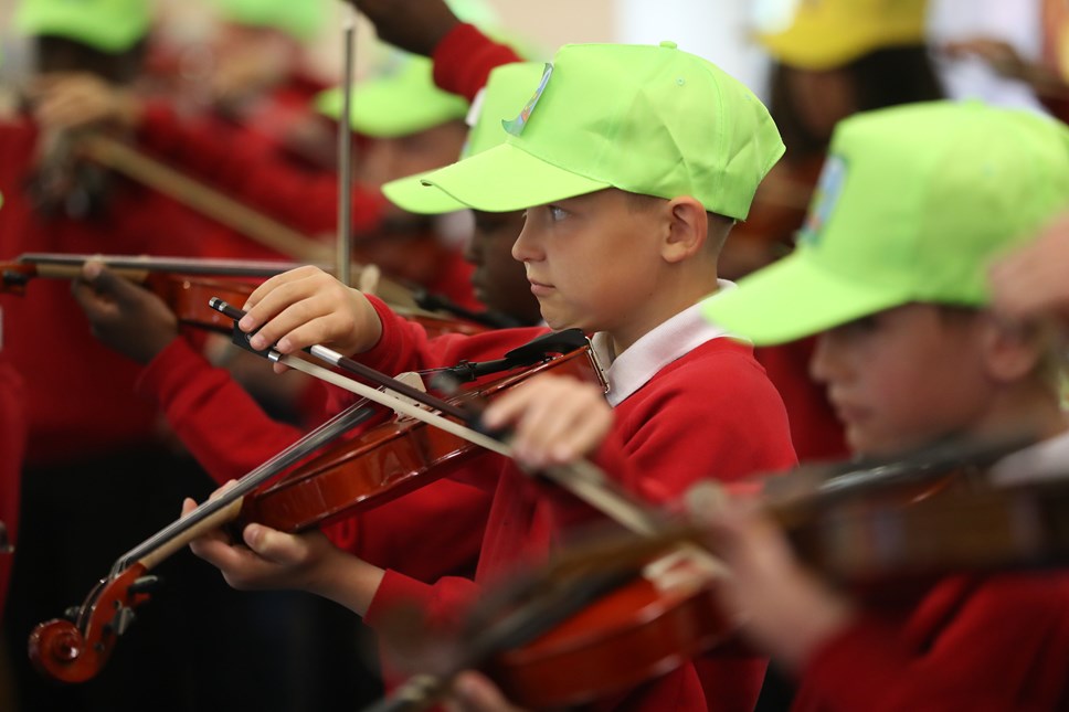 16.05.22 Ministers Music launch Swansea School 99. Photo credit - Mike Hall