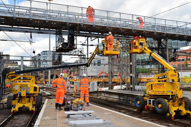 No trains into London south of Potters Bar and Gordon Hill this weekend as work ramps up on the East Coast Upgrade: Work ramps up on East Coast Upgrade