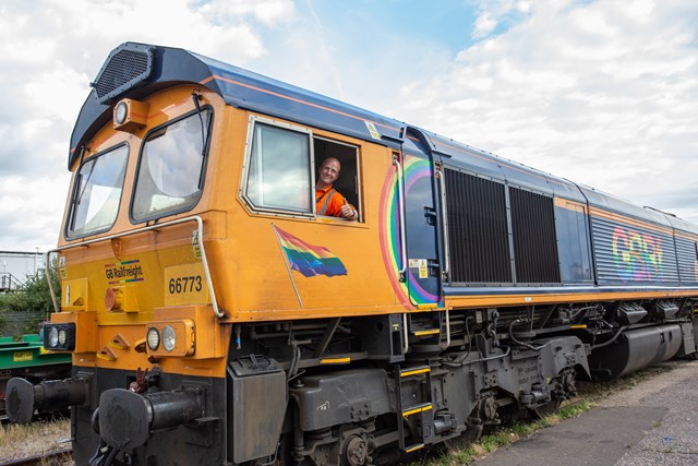 GBRf HS2 tunnel segment train Thamesport