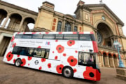 TfL Image - London Poppy Bus: TfL Image - London Poppy Bus