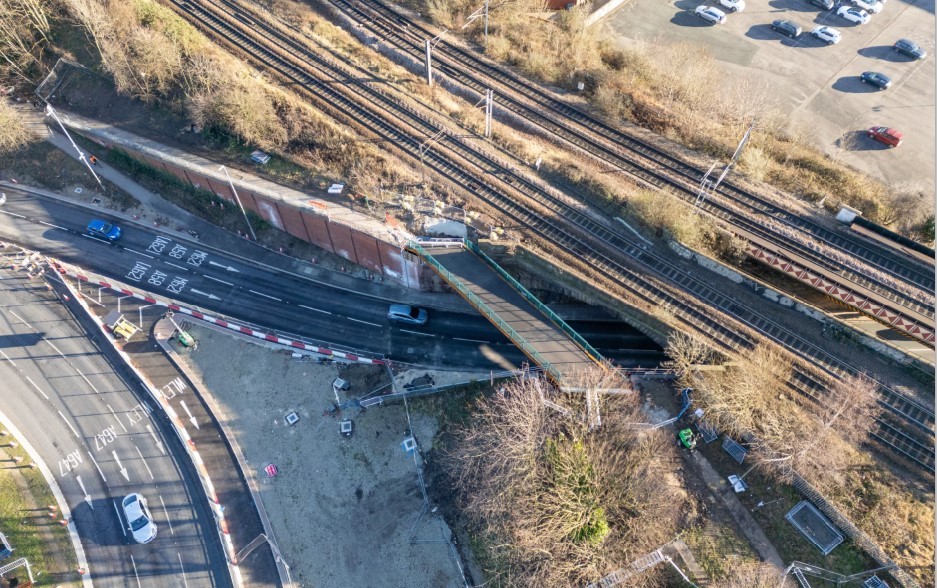 Gelderd Bridge replacement Jan 2024