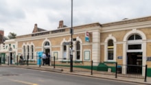 Blackheath station entrance refurbished: Blackheath station entrance refurbished
