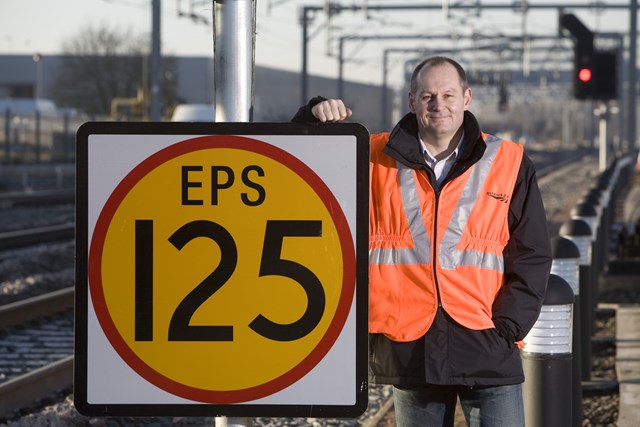 Ian Coucher: Network Rail chief executive, Ian Coucher, marking the completion of the £9bn West Coast upgrade project.