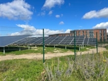 Siemens has completed work on a 200kWp solar farm for the University of York: Siemens has completed work on a 200kWp solar farm for the University of York