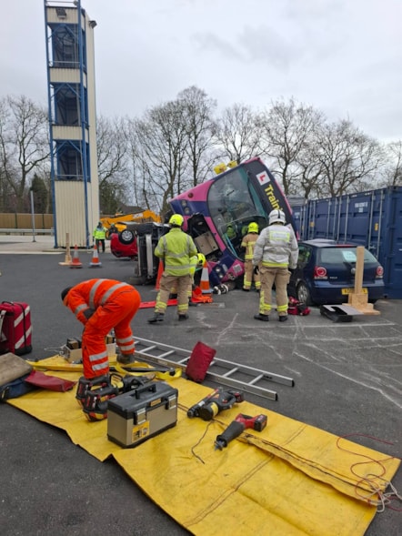 West Yorks Fire & Rescue Service training bus-3