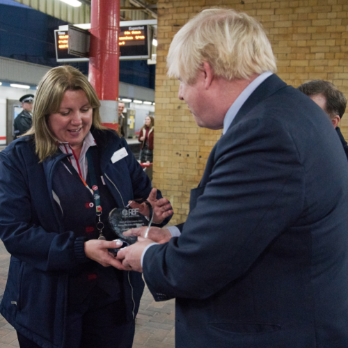 PM visit to Warrington Bank Quay