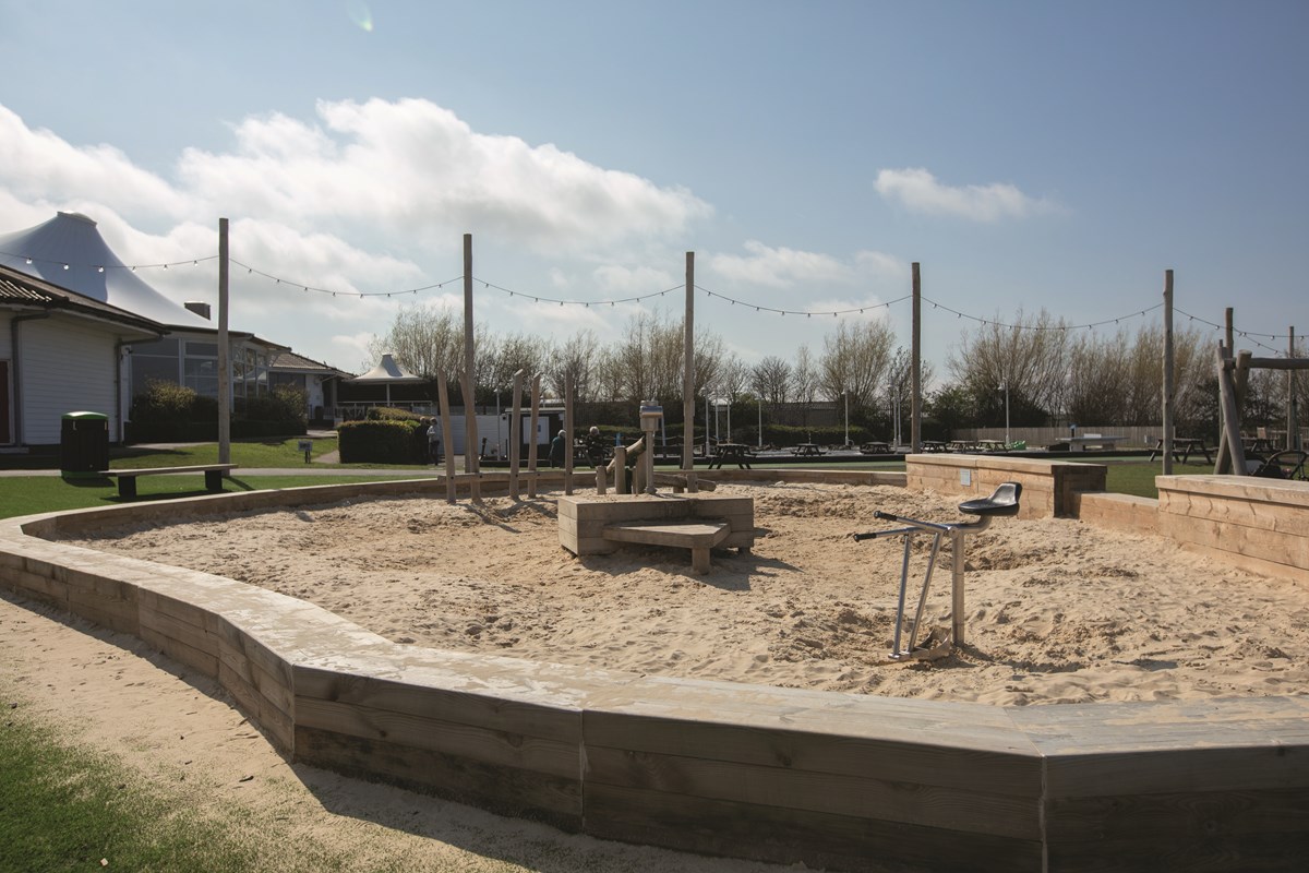 Outdoor play area