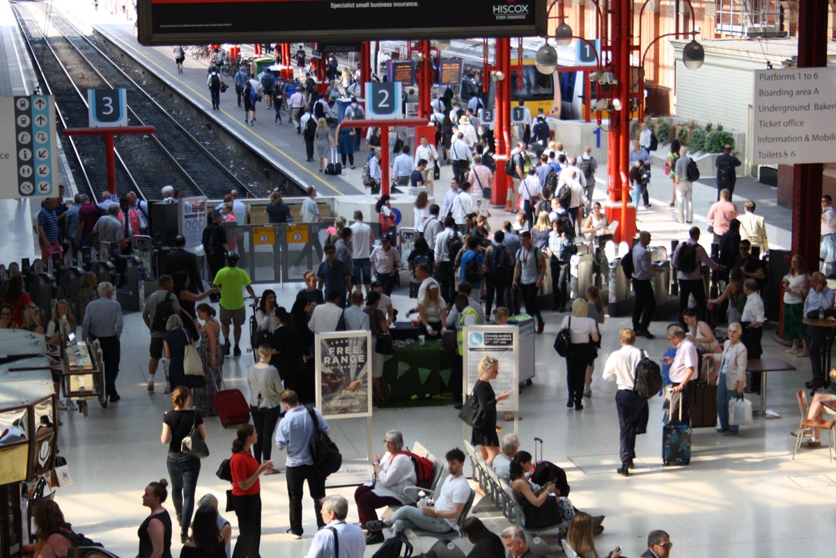 Customers at London Marylebone 2