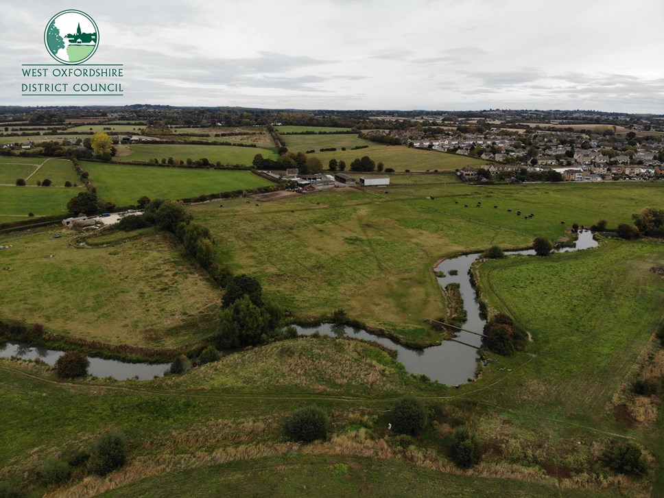 river windrush at Crawley Road Witney