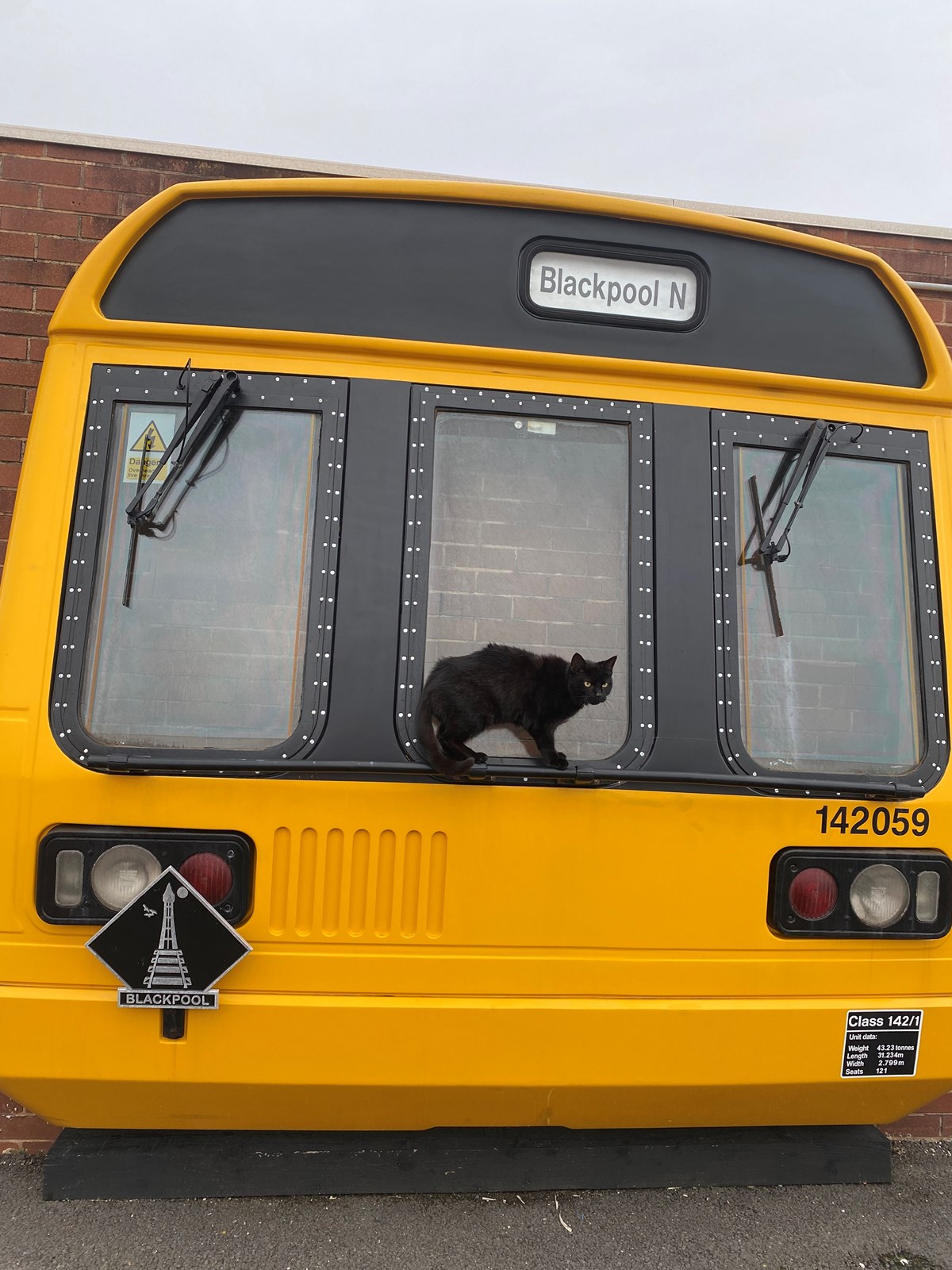 Image shows Max at Blackpool North depot