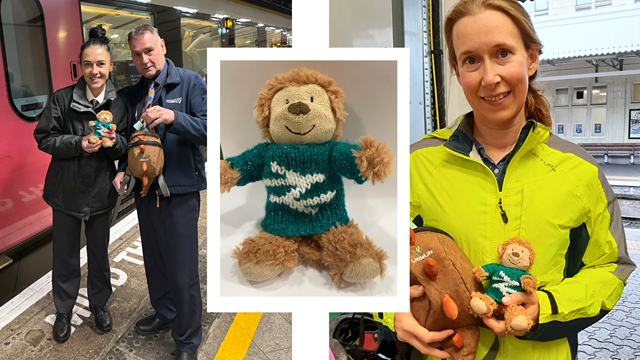 Monkey business! Lost toddler’s toy returned after 600-mile rail adventure: Missing Monkey returned composite