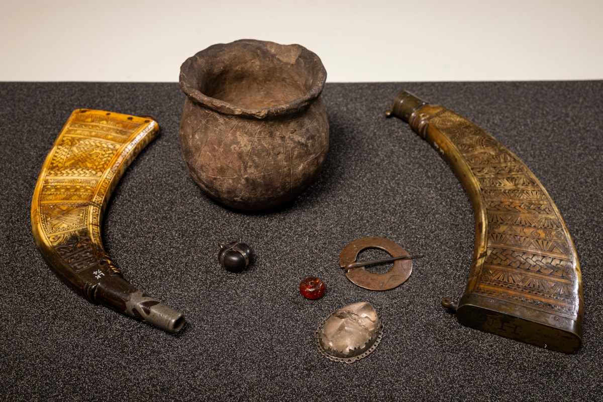 Objects from the collection of National Museums Scotland to be studied as part of new Gaelic language project, Tha Sgeul Ri Innse [credit Duncan McGlynn]-2