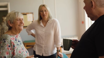 Residents at Hungate Court
