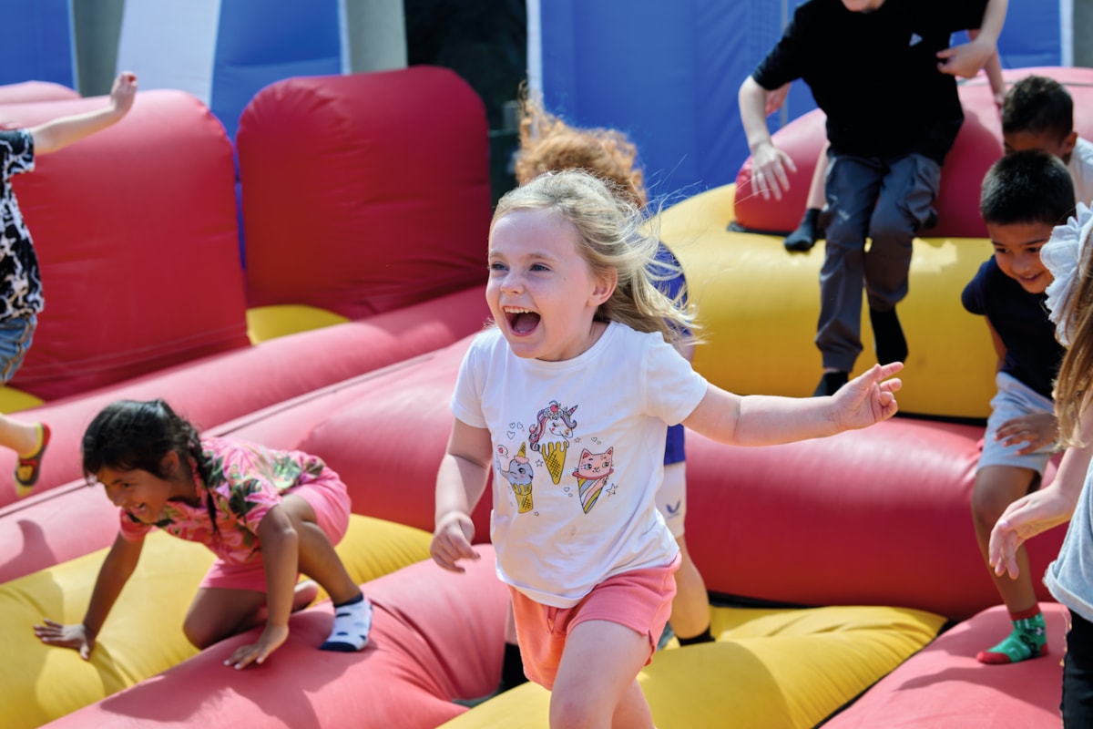 Inflatable Arena at Hafan y Mor