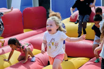 Inflatable Arena at Hafan y Mor