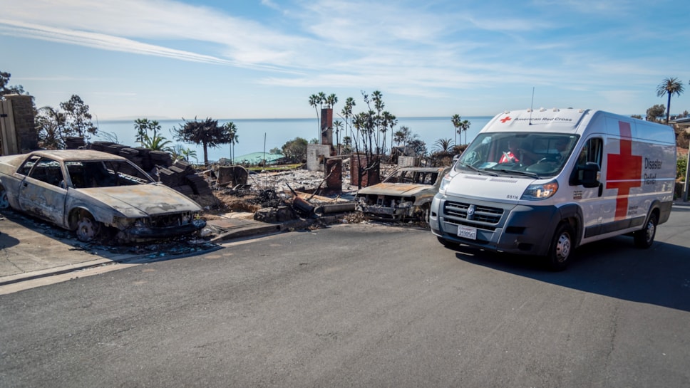 American Red Cross California Wildfires 2025