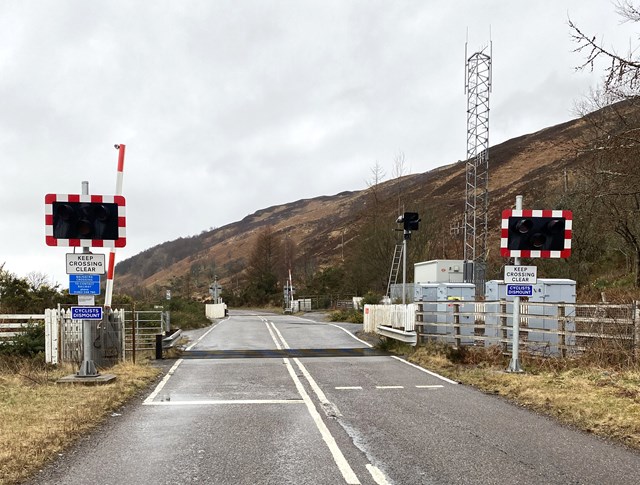 Road closure will enable Balnacra Level Crossing safety inspection: Balnacra Level Crossing