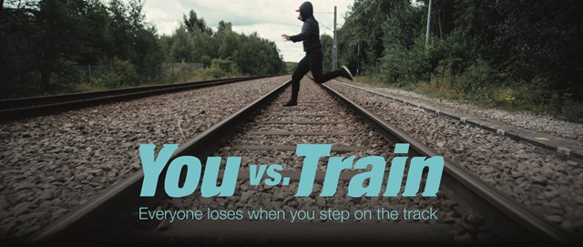 You vs Train Parallel Lines