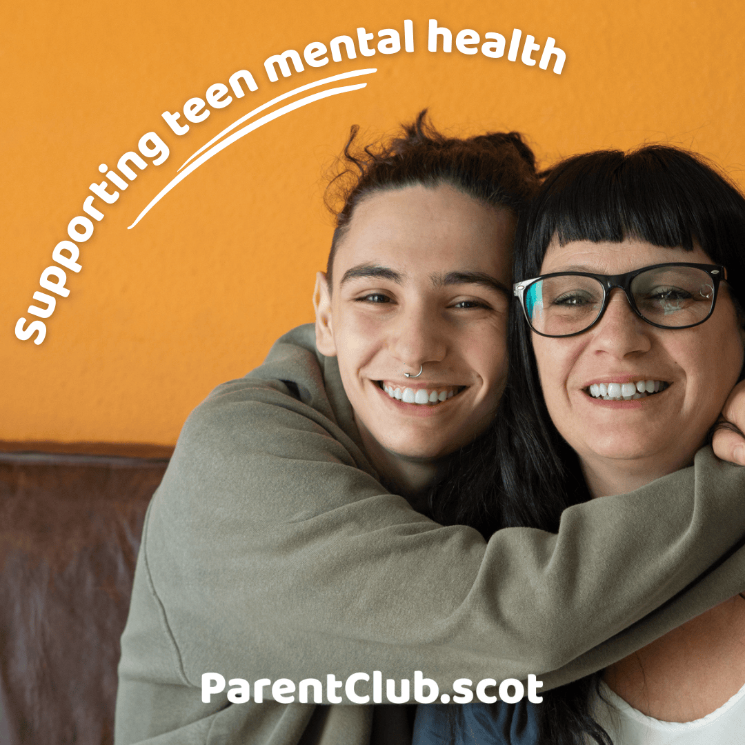 Mum and Child - Static Social - 1x1 - Teen Mental Health