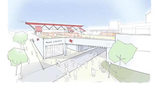 Moor Street Station Northern entrance: Moor Street Station Northern entrance