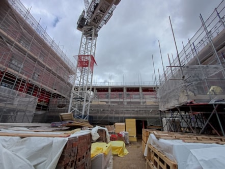 The Hexham Road flats are amongst three developments due to be completed this financial year