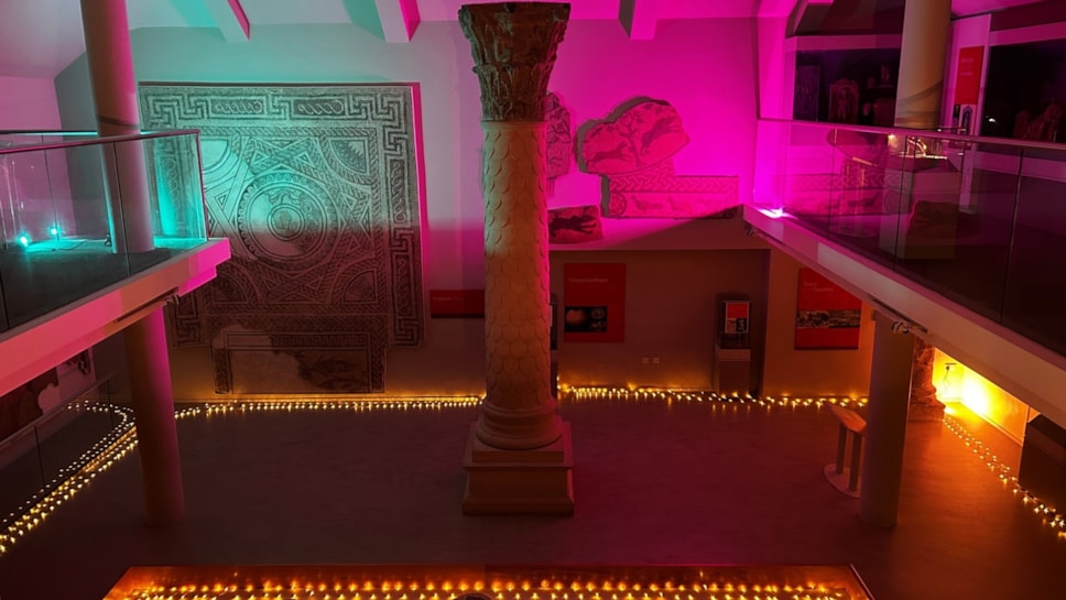 The Corinium Museum lightshow