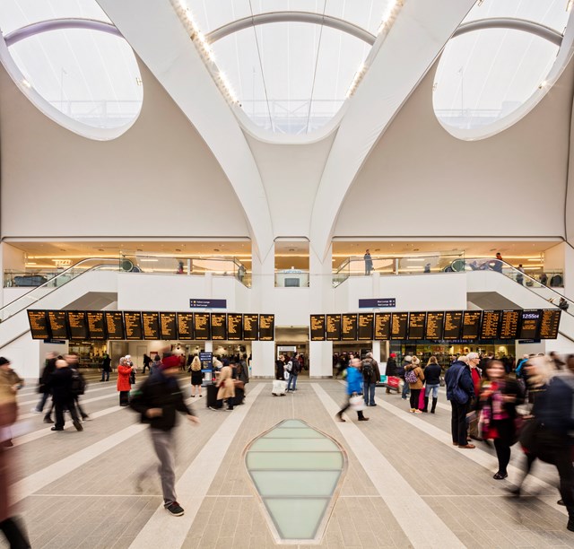 Birmingham shoppers lead station splurge as retail sales continue to rise: Birmingham New Street-70