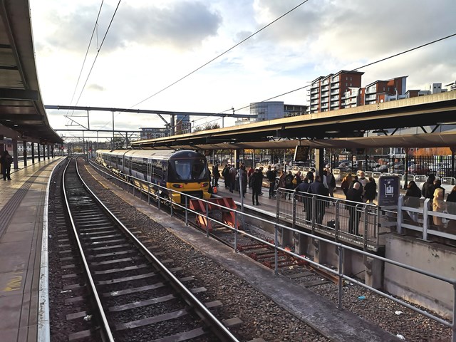 Passengers urged to check before they travel over Christmas as improvement work continues at Leeds station: Passengers urged to check before they travel over Christmas as improvement work continues at Leeds station